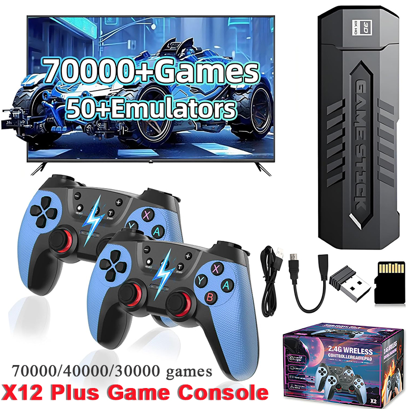 Gaming Console Stick - X2 레트로 게임 스틱 128GB 70000/30000+