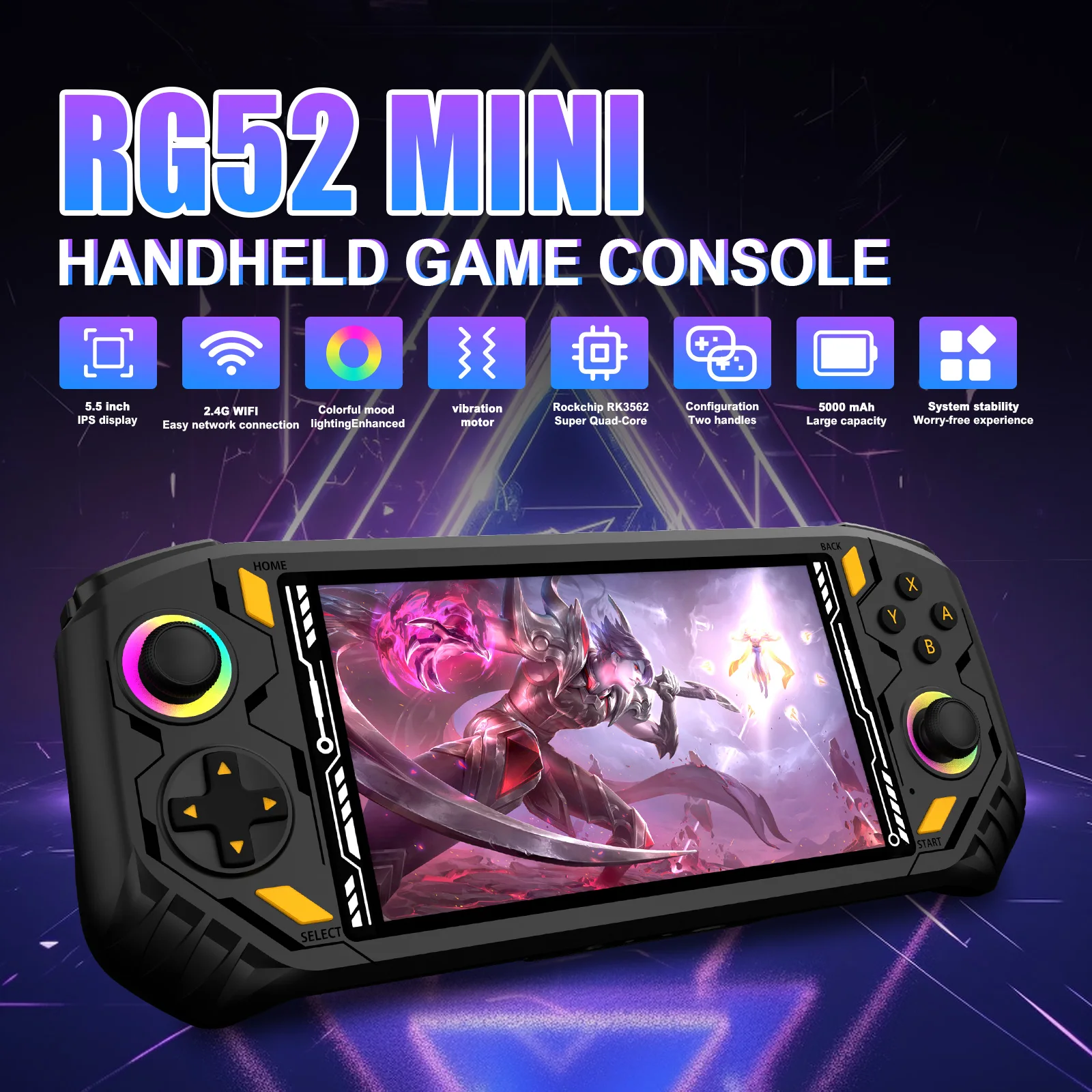 Zotac Gaming Console - AISLPC RG52 미니 휴대용 게임 콘솔