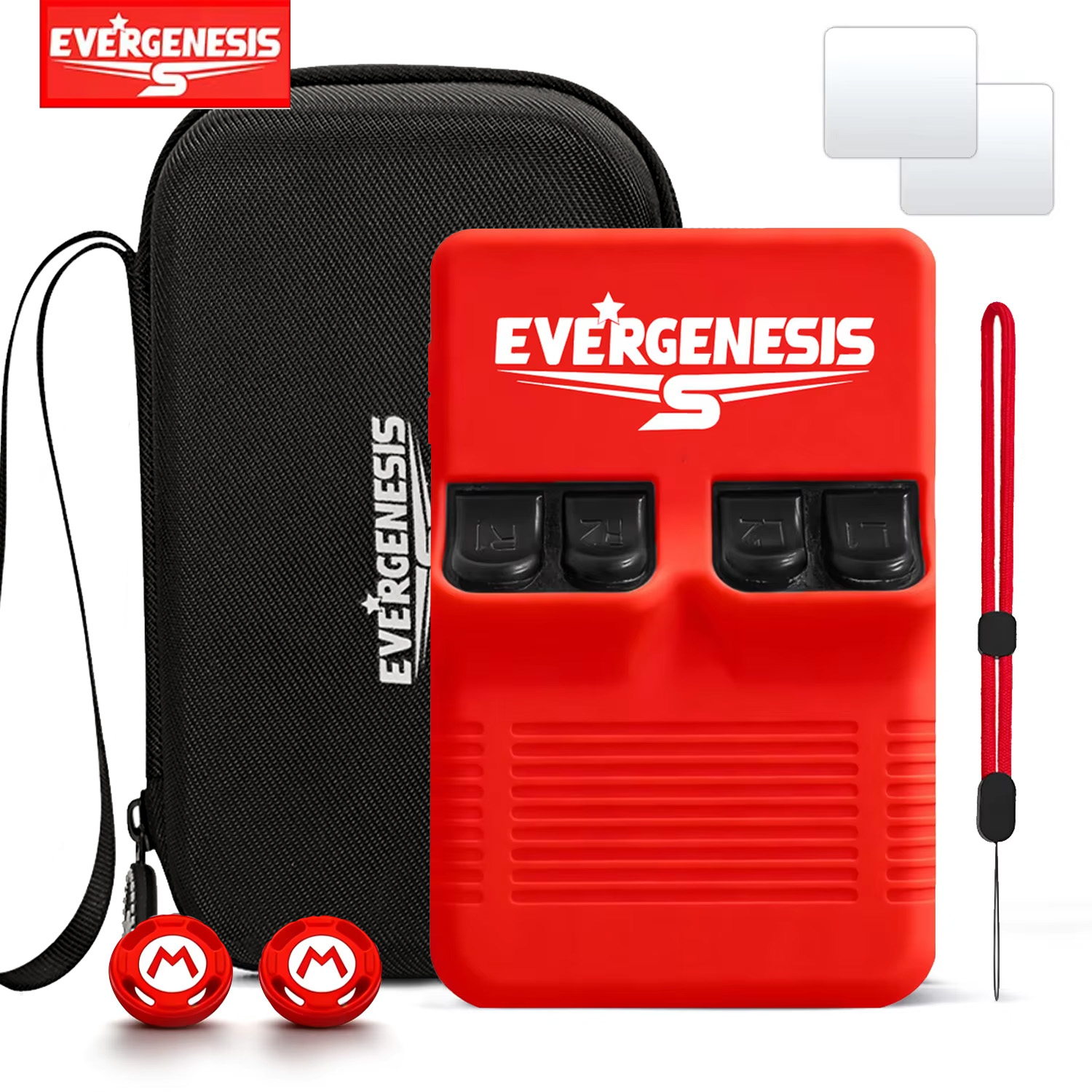 Gaming Console Kit - R36S 휴대용 게임 콘솔용 보호 케이스