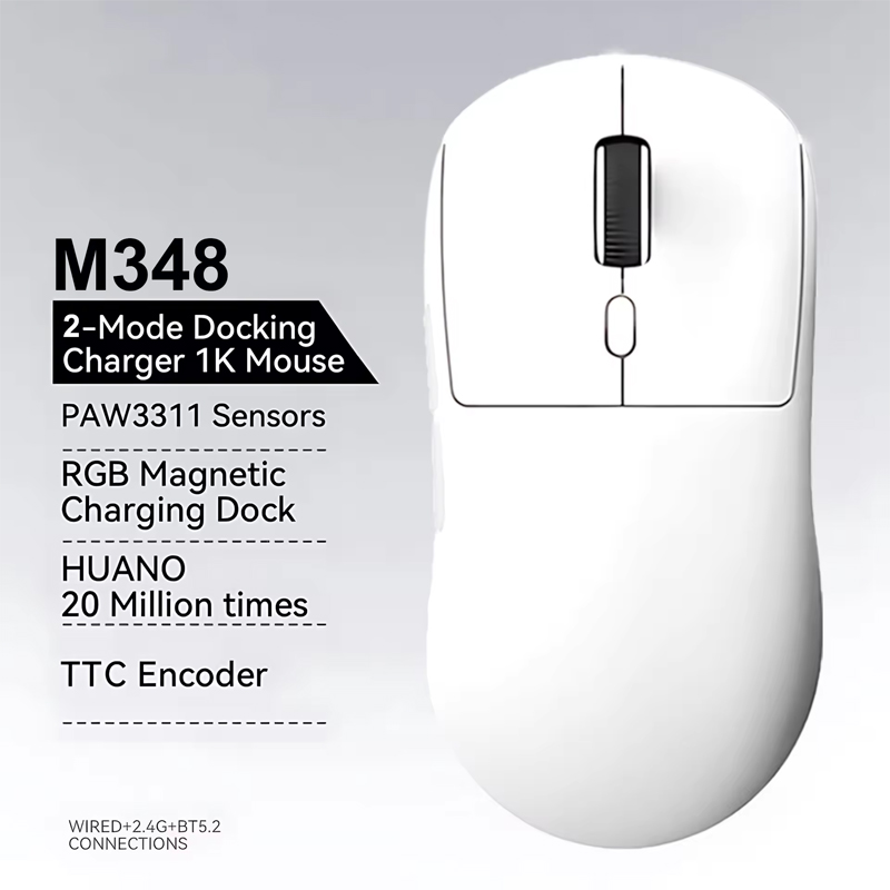 Gaming Console For Ipad - M348 2.4G 무선 마우스 충전식 500mAh