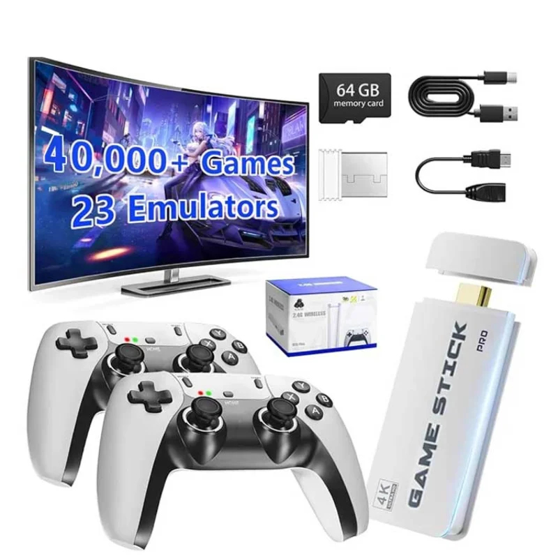 Gaming Console Stick - M15 4K TV 게임 스틱 64GB
