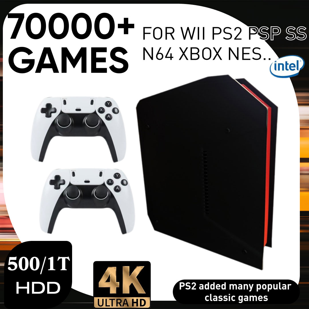 Gaming Console Stick - X4 레트로 비디오 게임 콘솔 1T