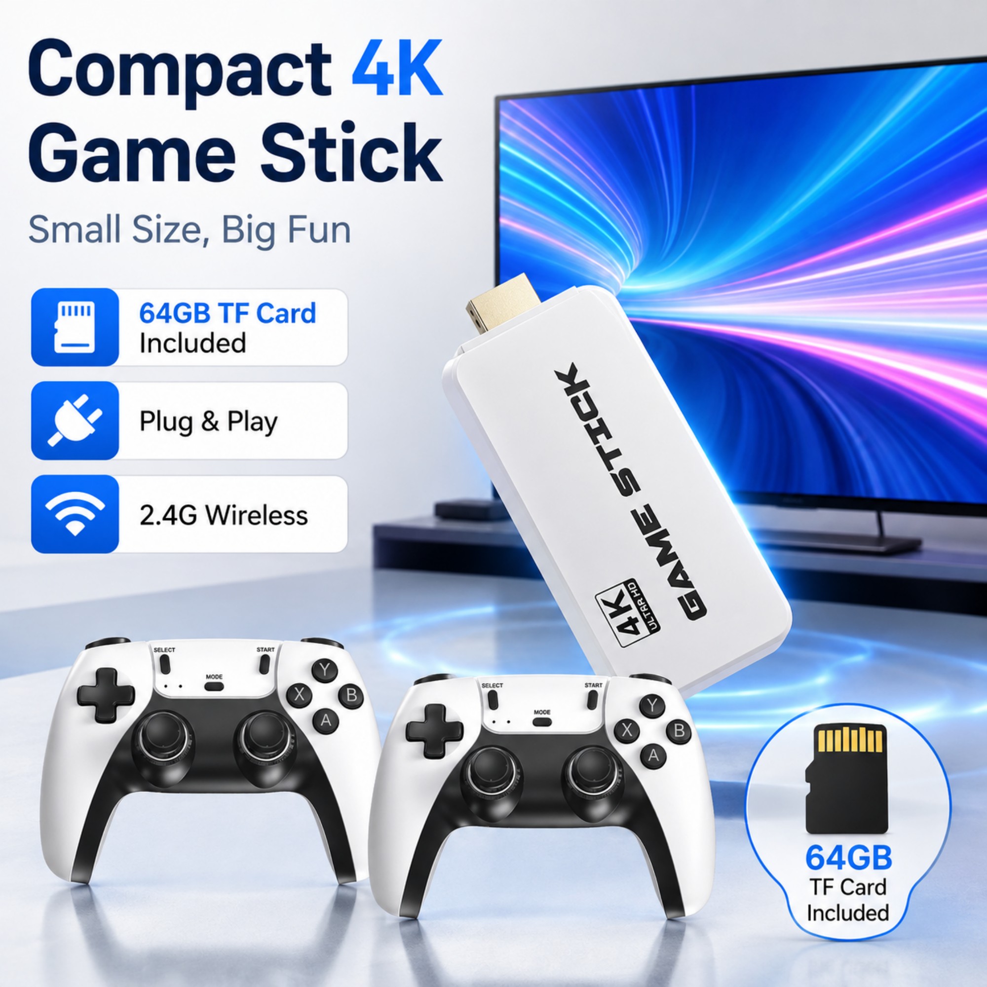 Gaming Console Stick - 레트로 게임 콘솔 게임 스틱 M15