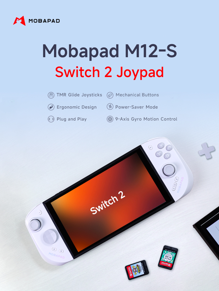 닌텐도 스위치 2용 MOBAPAD M12 S 조이콘 게 - Gaming Console Stick 리뷰 및 가격