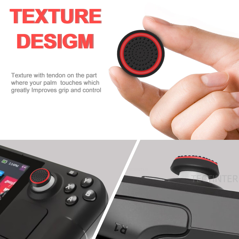 PS5/PS4/PS3/스위치 2용 실리콘 아날로그 썸스 - Gaming Console Joystick 리뷰 및 가격