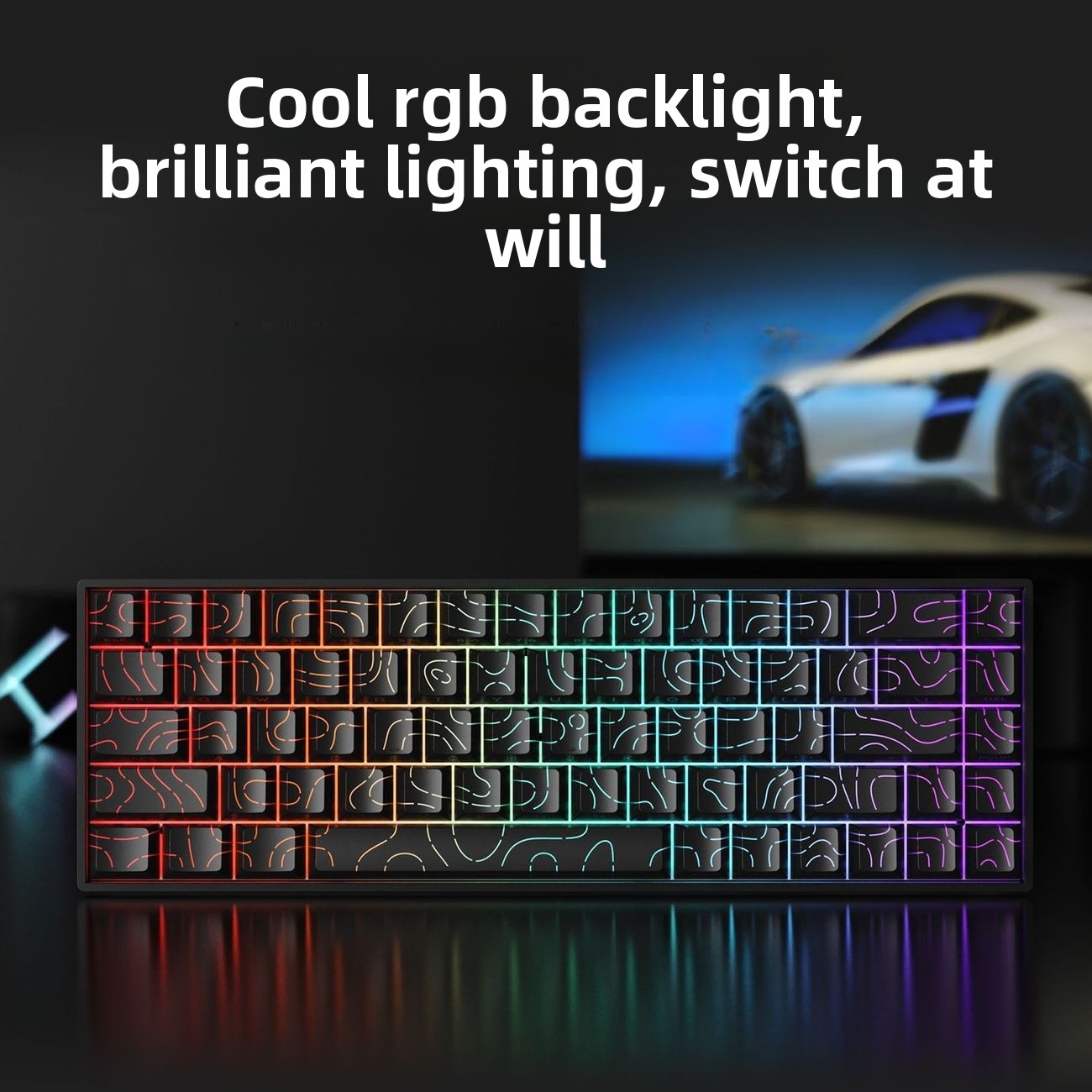 60% 무선 블루투스 2.4G 기계식 키보드 RGB 게 - Gaming Console For Ipad 리뷰 및 가격