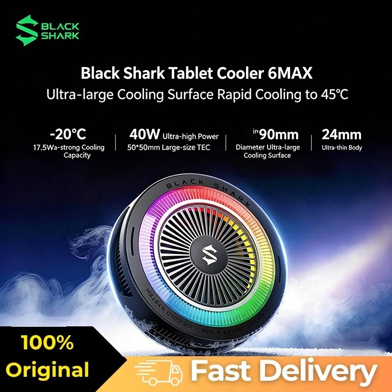 블랙샤크 태블릿 쿨러 6Max 마그네틱 반도체 대형 냉 - Gaming Console For Ipad 리뷰 및 가격