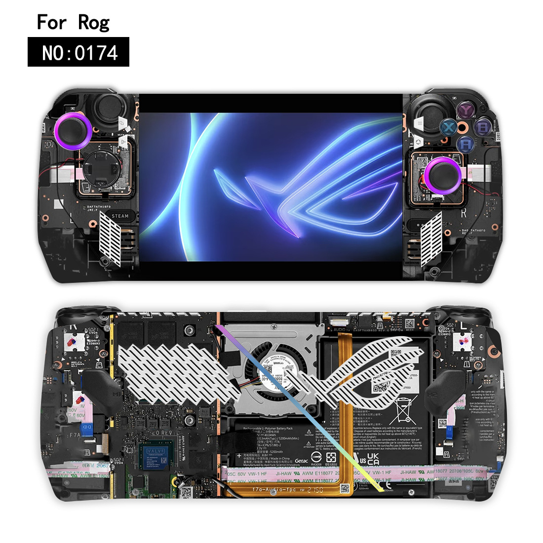 아수스 로그 앨리 콘솔용 새 스티커 커버 케이스 풀 세 - Laptop Gaming Console 리뷰 및 가격