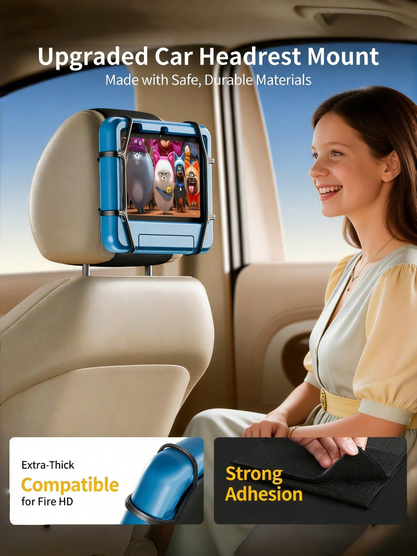 차량용 헤드레스트 태블릿 홀더 – 360 °   회전식 - Gaming Console For Ipad 리뷰 및 가격