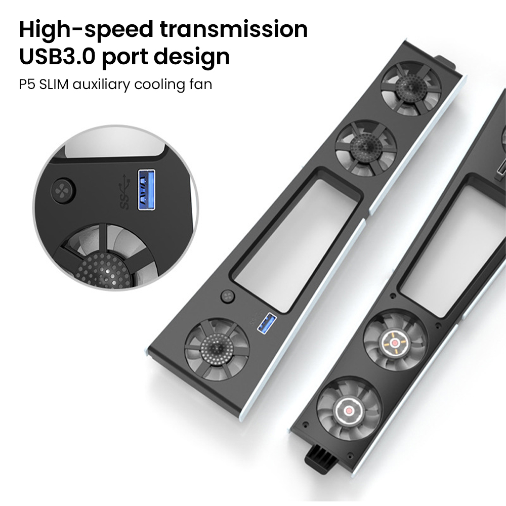 게임 쿨러 팬 LED 조명 소음 감소 기능이 있는 효율 - Console Cooling Fan 리뷰 및 가격