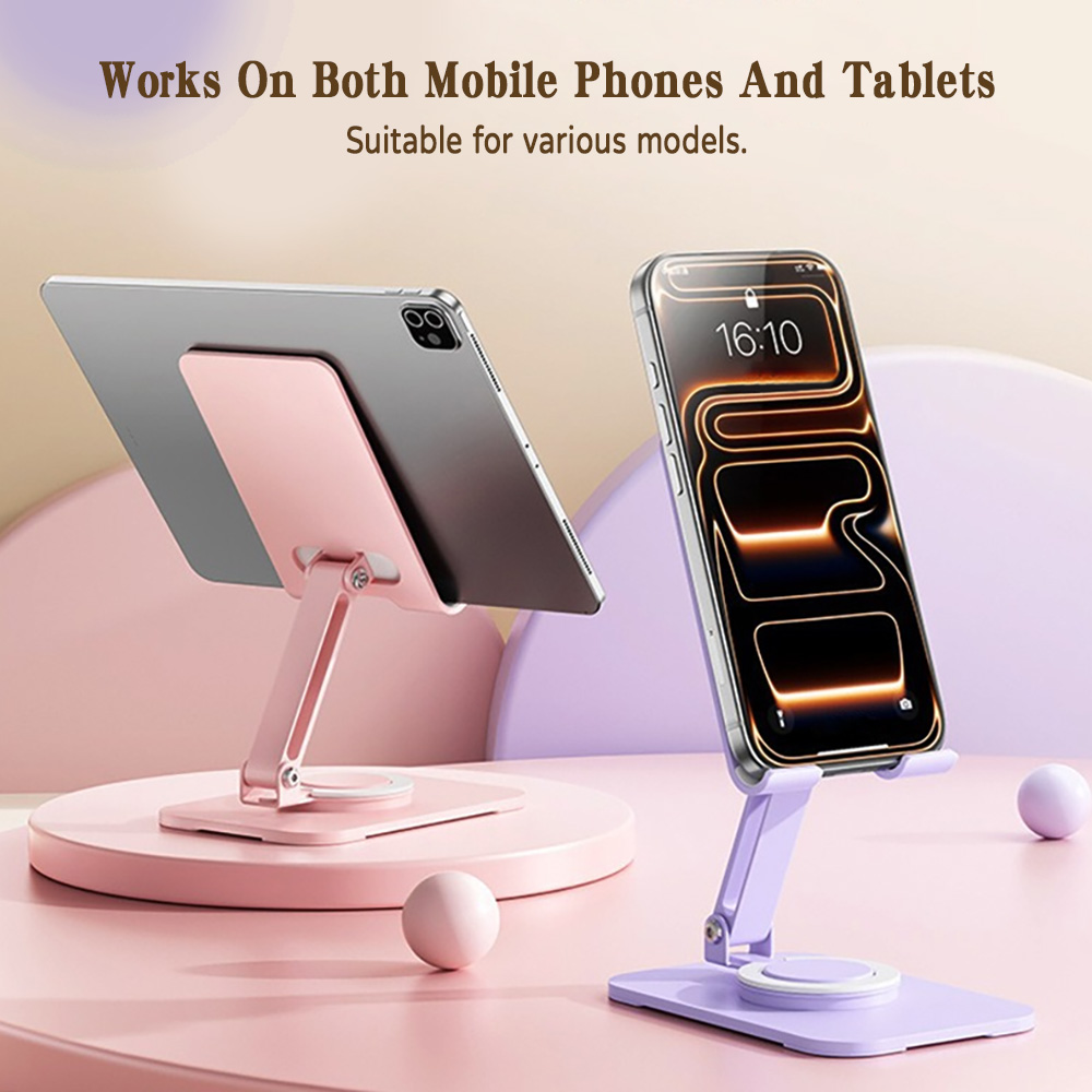 360도 회전 가능한 금속 휴대폰/태블릿 스탠드, 접이 - Gaming Console For Ipad 리뷰 및 가격