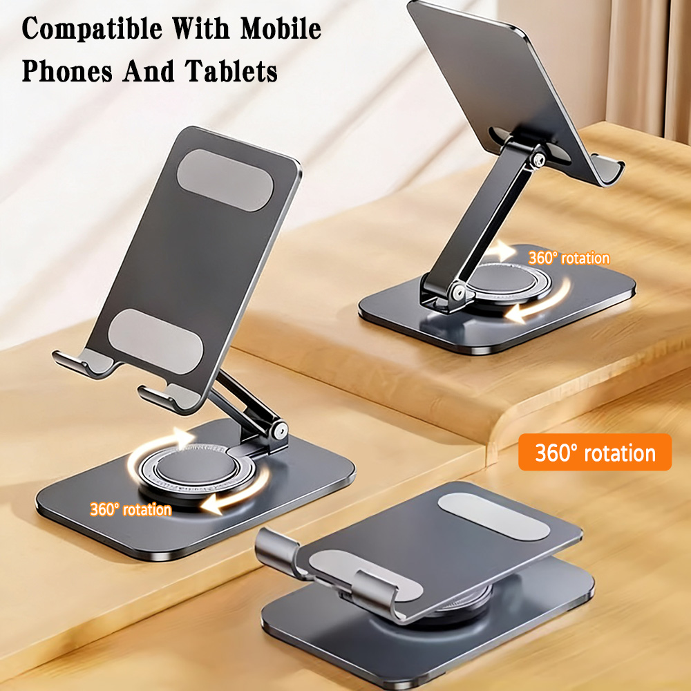 360도 회전 가능한 금속 휴대폰/태블릿 스탠드, 접이 - Gaming Console For Ipad 리뷰 및 가격