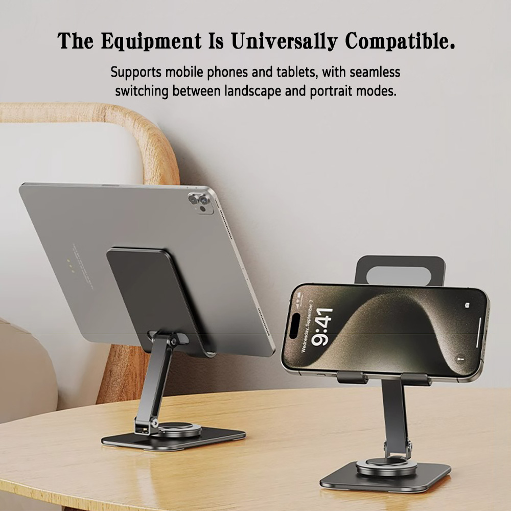 360도 회전 가능한 금속 휴대폰/태블릿 스탠드, 접이 - Gaming Console For Ipad 리뷰 및 가격