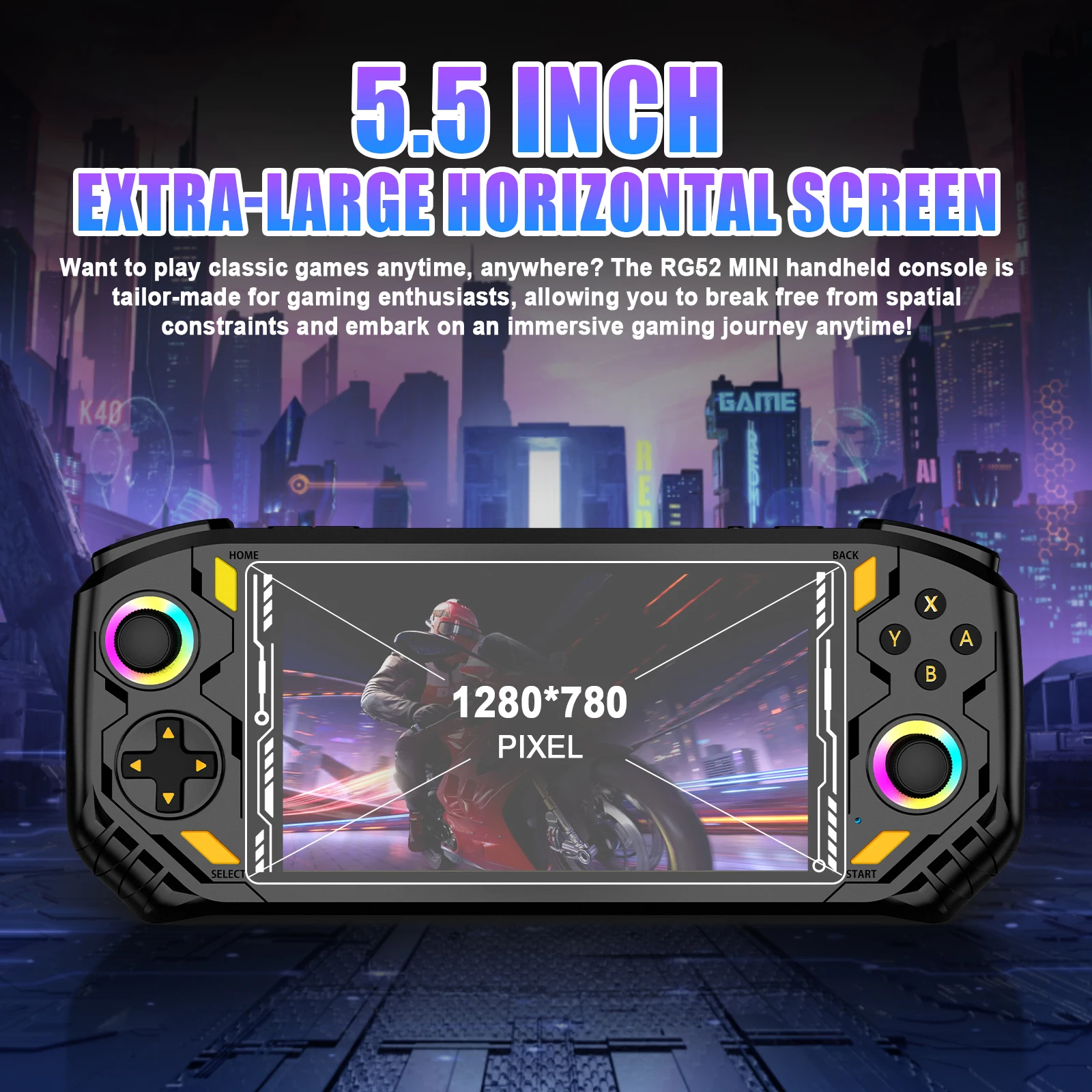 AISLPC RG52 미니 휴대용 게임 콘솔 5.5인치 - Zotac Gaming Console 리뷰 및 가격