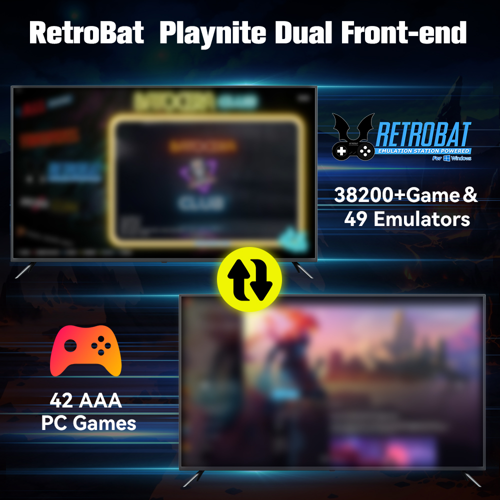 Retrobat&Playnite 시스템 HDD 레트로  - Gaming Console Stick 리뷰 및 가격