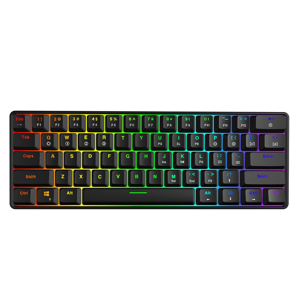 SKYLOONG GK61 미니 휴대용 60% 게이머 광 - Gaming Console For Ipad 리뷰 및 가격
