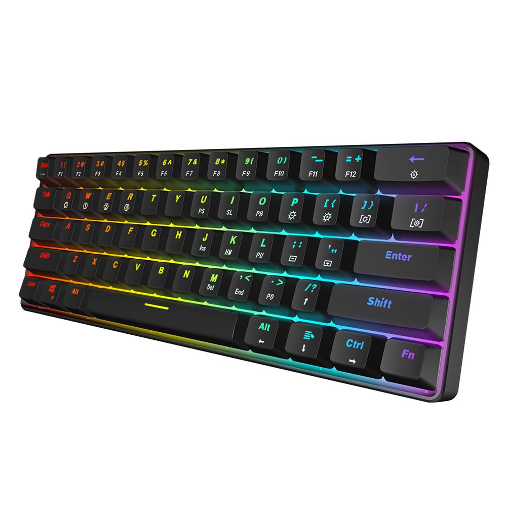 SKYLOONG GK61 미니 휴대용 60% 게이머 광 - Gaming Console For Ipad 리뷰 및 가격