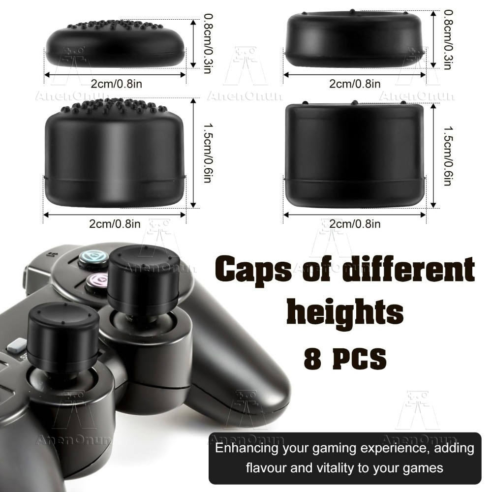엄지 그립 캡 컨트롤러 조이스틱 캡 하이 퀄리티 실리콘 - Gaming Console Joystick 리뷰 및 가격